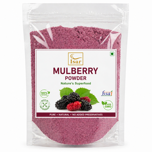Poudre de mûrier OEM 100% pure et naturelle, riche en antioxydants, vitamines et fibres pour les smoothies et les boissons - Product Image 1