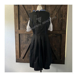 Oktoberfest Dress Women's German Dirndl Dress Costumes For Bavarian Oktoberfest Carnival <b>Halloween</b> - Product Image 5