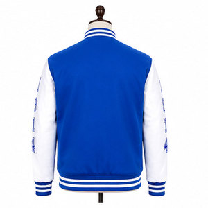 Fabricant de vestes universitaires personnalisées en gros, vestes Letterman haut de gamme, vêtements avec logo brodé personnalisé, veste bomber - Product Image 4