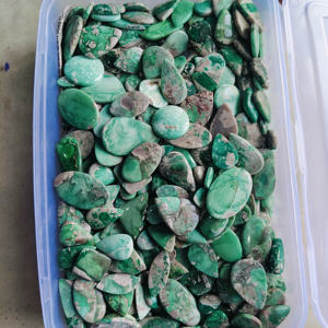 พลอยวาริสไซต์แท้ธรรมชาติทรงหลังเบี้ยหลายประเภททำด้วยมือทำจากพลอยวาริสไซต์สำหรับทำเครื่องประดับแฮนด์เมด - Product Image 2