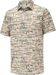 Polo de chasse tactique léger pour homme, best-seller, à manches longues, imperméable, respirant et à séchage rapide - Product Image 4