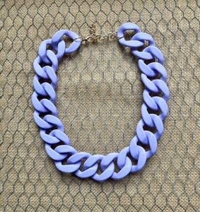 Premiumt Natural Style Resin Beads Necklace Trendy Handmade for Women Designer Statement Jewelry - Product Image 3