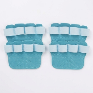 Protège-poignets réglables en néoprène bleu sarcelle avec fermeture auto-agrippante pour la musculation, la gym et l'entraînement de force – Qualité professionnelle - Product Image 2
