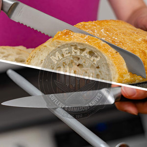 Hot Product Sustainable Factory Manufacture Wood Handle Steel Powder Coated Kitchen <b>Knife</b> <b>Set</b> - Product Image 6