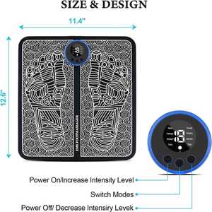 Masajeador Eléctrico de Pies de 19 Niveles y 8 Modos para la Circulación de Piernas y Relajación de Pantorrillas (Recogida Personal TK/TMEU) - Product Image 2