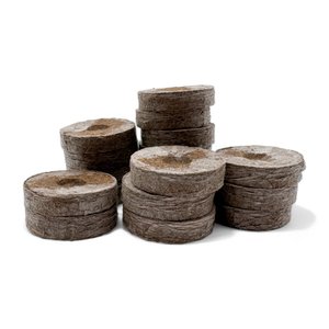 Pellets de turba de coco biodegradables de bajo costo para germinar semillas, pellets de fibra de coco, plugs de cocopeat - Product Image 6