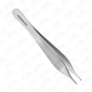 Pinzas de Adson de Acero Inoxidable para Tejidos, con Certificación CE, Pinzas de Microdiseción Dentadas, Instrumentos Médicos - Product Image 3
