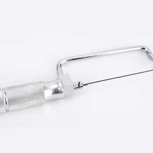 Sierra de yeso manual profesional para laboratorio dental con cuchillas ajustables |   Sierra de acero inoxidable para modelos de ortodoncia, para seccionamiento preciso en laboratorio - Product Image 2