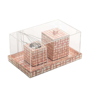 Suministro Directo de Fábrica: Elegante Juego de Quemadores de Bakhoor con Incrustaciones de Hueso Disponible a un Precio Accesible por blossom craft - Product Image 3