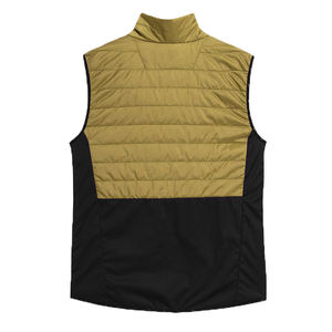 Gilet d'hiver chaud en coton pour homme avec logo personnalisé OEM, gilet matelassé décontracté imperméable, veste sans manches unie personnalisée - Product Image 4
