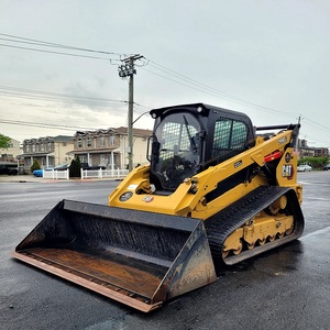 รถตักล้อยาง Cat 299D3 พร้อมหัวบดสำหรับงานดิน เครื่องยนต์ Perkins ปั๊มมอเตอร์เกียร์บ็อกซ์ประสิทธิภาพสูง - Product Image 6