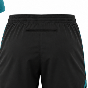 Ensemble de vêtements de sport pour homme, t-shirt de course, short de sport, entraînement en salle de sport, fitness, vêtements de sport actifs, maille polyester/coton, séchage rapide - Product Image 6
