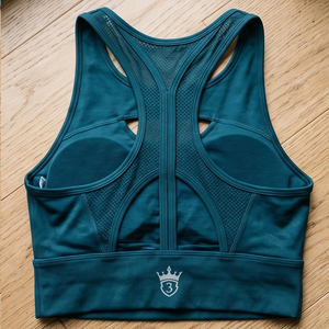 Regal Three Soutiens-gorge de sport pour femmes, type crop top, dos nageur, pour le yoga et l'exercice, vêtements de sport athlétiques pour femmes - Product Image 2