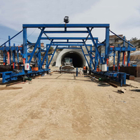 Fabrication chinoise, garantie 1 an, machinerie de génie civil pour le forage de tunnels, système de déplacement hydraulique, chariot porte-câbles pour travaux de construction