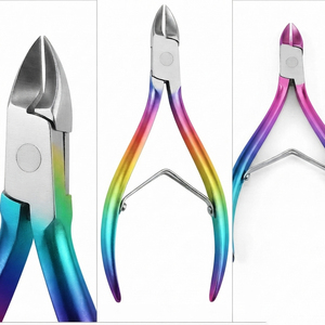 กรรไกรตัดหนังสแตนเลส ปากกว้าง ใบมีดโค้ง กรรไกรตัดเล็บ - Product Image 3