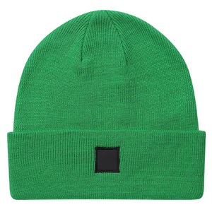 Unisex Acrylic Beanie Hat Solid Color 56-58CM Casual <b>Winter</b> <b>Cap</b> Computer Knitted for Adults - Product Image 2