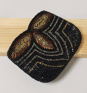 Handmade Seed Bead Coin Purse Luxury Embroidered Mini Bag for Accessories At Cheap Price - Product Image 4