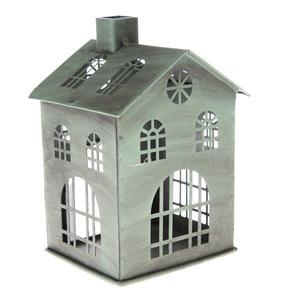 High Arrival House Shape <b>Candle</b> Holder Vintage Tabletop metal <b>lantern</b> House Dining Room Table Decor Crafts Metal <b>Lantern</b> - Product Image 6