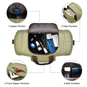 Bolsa Deportiva de Viaje para Negocios, Resistente al Agua, Gran Capacidad, para Fin de Semana, Gimnasio, Personalizable, de Oxford - Product Image 3