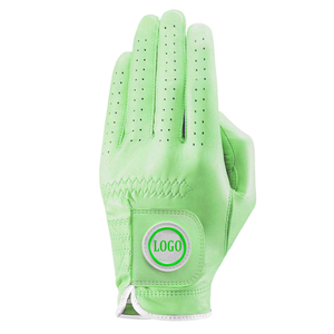Gants de golf Cabretta OEM de haute qualité pour hommes/femmes par Tombola Sports, paume en peau de mouton souple, légers, sangle Velcro réglable - Product Image 1