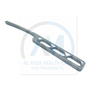 เครื่องมือผ่าตัดกระดูกแบบใช้มือ Al Mida Healthcare Orthopedic Bone File Rasp ระดับ Class II ได้รับการรับรองมาตรฐาน CE ISO13485 รับประกันตลอดอายุการใช้งาน - Product Image 4