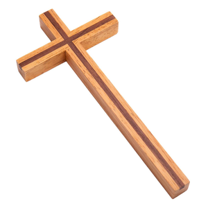 Cruz Cristiana de Madera para Colgar en la Pared, Decoración para Iglesia, Sala de Oración, Hogar, Capilla, Sala de Estudio Bíblico, Sala de Estar, Dormitorio, Regalo - Product Image 6