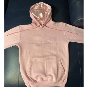 เสื้อมีฮู้ดผ้าฟลีซหนาใส่สบายสเวตเชิ้ตแบบสวมพอดีตัวพร้อมฮู้ดแบบผูกเชือกเหมาะสำหรับสวมใส่สบายๆทุกวันในฤดูหนาว - Product Image 5