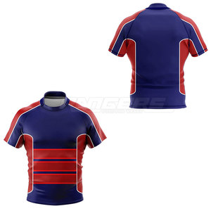 Rugby Uniform Set High Quality Breathable <b>Polyester</b> Custom Sublimated Jersey Unisex Adult Size Team Name Football <b>Shirts</b> - Product Image 6