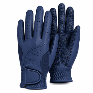 Gants de golf en cuir véritable, antidérapants, respirants, pour le sport, prix de gros - Product Image 4