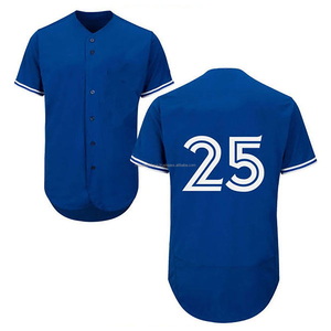High Quality Breathable Plus Size <b>Baseball</b> Softball Jersey Uniform for Adult Team Wear with Solid Pattern and Custom Options - Product Image 1