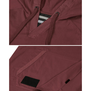 Sweat à capuche à manches courtes pour homme, tissu doux au toucher, respirant, col à capuche, couleur unie, streetwear, sweat à capuche à manches courtes personnalisé pour homme - Product Image 3