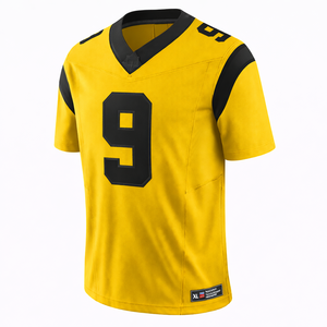 Camiseta de Fútbol Americano Personalizada, Unisex, 100% Poliéster, Tallas Grandes, para Equipos, Clubes, Ligas, Escuelas Deportivas, Uniforme Sublimado OEM - Product Image 4