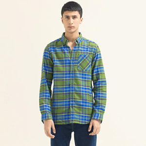 Chemise en flanelle décontractée de qualité supérieure 100% coton pour hommes, prix de gros, chemise décontractée pour hommes, vêtements de mode - Product Image 1