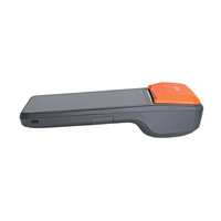 2+16G Layar Sentuh 5 Inci Android Mobile Pos Dengan Printer Mobile 58mm Mendukung Pemindai NFC
