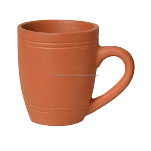 Tasses en terre cuite faites à la main, écologiques, avec poignées, couleur personnalisée, logo, style américain, capacité personnalisée pour le café, le thé, le lait, service - Product Image 4