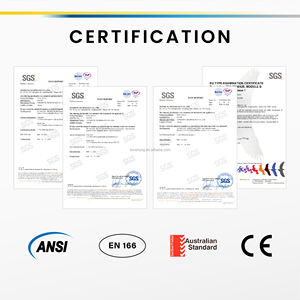 BISA1306 lunettes de protection transparentes sans cadre - Product Image 2