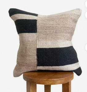 Funda de Almohada Tejida a Mano con Diseño de Hojas, de Algodón y Poliéster, Decorativa, con Cierre, para Hogar y Hotel - Product Image 2