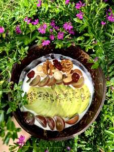 Tazón de Cáscara de Coco Natural Hecho a Mano, Ecológico, Apto para Alimentos, para Uso en la Cocina - Product Image 3