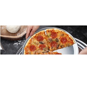 Plateau à pizza rond de 6 à 22 pouces, épaisseur 1,0 mm, plateaux à pizza en aluminium durable, livraison sous 45 jours - Product Image 1