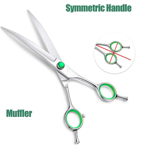 High Quality Pet Grooming <b>Scissors</b> <b>Curved</b> Professional Grooming <b>Scissors</b> - Product Image 2