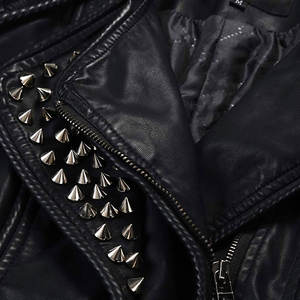 Chaqueta de Cuero Genuino de Alta Calidad para Mujer, Diseño Moderno 2026, Corte Regular - Product Image 4