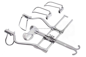 Retractor Abdominal Codman Balfour con Bloqueo Automático, Cuchillas Fenestradas Desmontables, Juego de Instrumentos Quirúrgicos Generales - Product Image 2