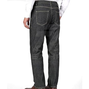 Fashion Forward Casual Apparel Comfortable Durable Stylish Design Jeans <b>Pants</b> For Contemporary Streetwear Appearance Use - Product Image 2