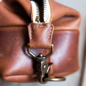 Genuine Leather Men's Toiletry Bag, <b>Shaving</b> <b>Kit</b> for Men, Dopp <b>Kit</b> for Men Real Leather Dopp <b>Kit</b> Personalized Men's Toiletry Bag. - Product Image 4