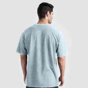Últimas Camisetas de Cuello Redondo Holgadas y Extra Grandes para Hombre 2026 en Venta al por Mayor, Camisetas Holgadas 100% Algodón a Precio de Mayoreo - Product Image 2