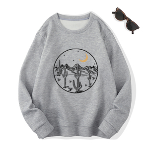 เสื้อสเวตเชิ้ตผู้หญิงคุณภาพสูง 100% พิมพ์ลายด้วยเทคนิคดิจิทัล แขนยาว รับทำโลโก้ตามสั่ง ราคาขายส่ง - Product Image 6