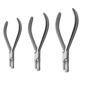 Dental Orthodontic Long Posterior <b>Pliers</b> <b>Set</b> 3Pcs 13cm 14cm 17cm Bracket Removing Tools German Stainless Steel Reusable tool - Product Image 1