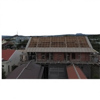 Estructura de Acero Ligera Estándar JIS, Grado G550, para Techos de Viviendas Residenciales, Modelo EC75.75 de Eratek Metal Building