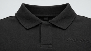 Polo Negro de Lujo Personalizado para Hombre, Camiseta de Poliéster Piqué Premium que Absorbe la Humedad, Logotipo de Silicona, Uniforme Corporativo para Golf, Tenis, OEM, ODM - Product Image 6