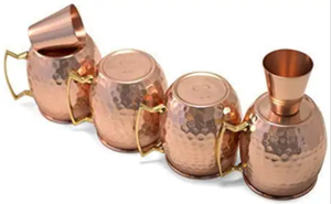 Moscow Mule hammered copper <b>mug</b> - Product Image 3